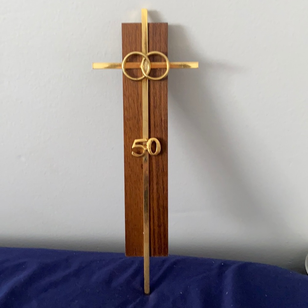 Gold cross